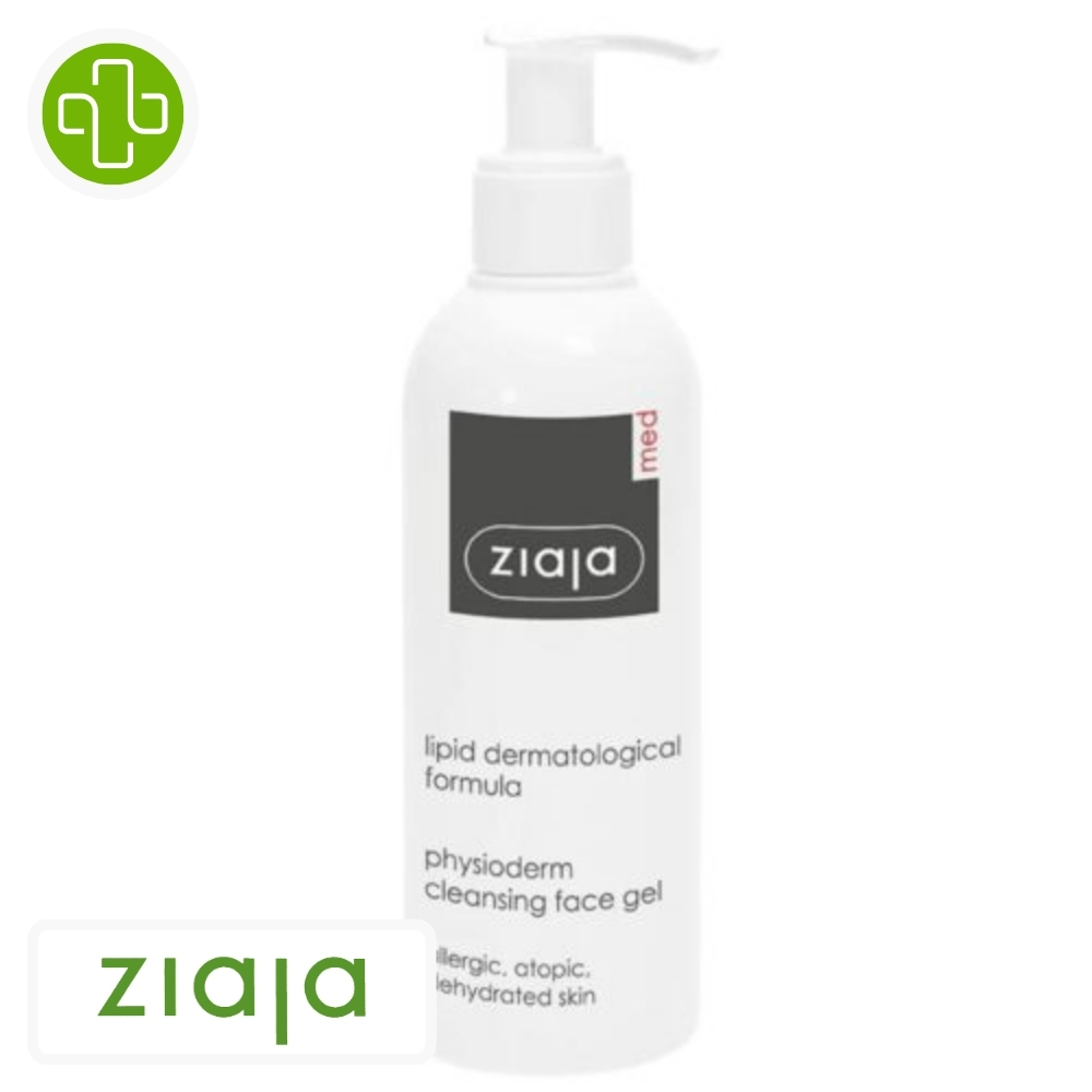 Ziaja Med Physioderm Gel Nettoyant 200ml Maroc Parachezvous Ma