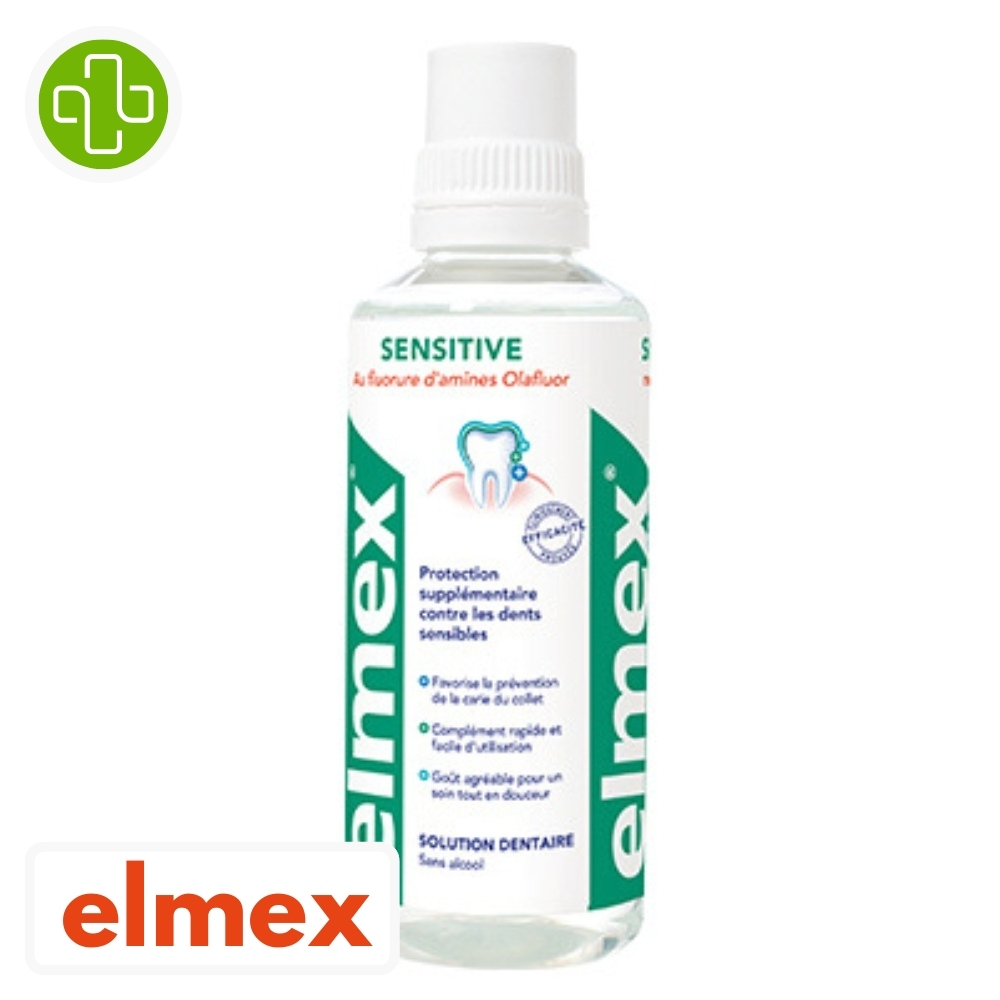 Elmex Sensitive Solution Dentaire Dents Sensibles Ml Maroc