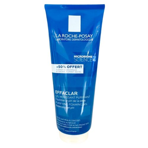 La Roche-Posay Effaclar +M Gel Moussant Purifiant - 200ml (+100ml OFFERT)