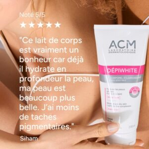 Acm Depiwhite Lait Corps Eclaircissant 200ml 7