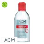 Produit de la marque ACM Sébionex Lotion Micellaire - 250ml sur un fond blanc avec un logo Parachezvous et celui de de la marque ACM