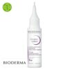 Produit de la marque Bioderma Cicabio Lotion Asséchante Apaisante - 40ml sur un fond blanc avec un logo Parachezvous et celui de de la marque Bioderma
