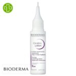 Produit de la marque Bioderma Cicabio Lotion Asséchante Apaisante - 40ml sur un fond blanc avec un logo Parachezvous et celui de de la marque Bioderma