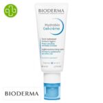 Produit de la marque Bioderma Hydrabio Gel-Crème Hydratant Léger - 40ml sur un fond blanc avec un logo Parachezvous et celui de de la marque Bioderma