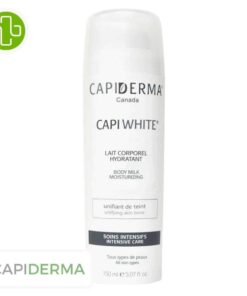 Capiderma Capiwhite Lait Corporel Hydratant Soins Intensifs 150ml