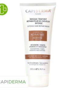 Capiderma Keratine Masque Traitant Reparateur De Cheveux Intense 200ml
