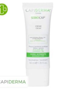 Capiderma Sebiocap Creme Visage Soins Intensifs 40ml