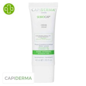 Capiderma Sebiocap Creme Visage Soins Intensifs 40ml