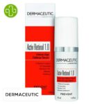 Produit de la marque Dermaceutic Activ Retinol 1.0 Sérum Anti-Âge Intense - 30ml sur un fond blanc avec un logo Parachezvous et celui de de la marque Dermaceutic