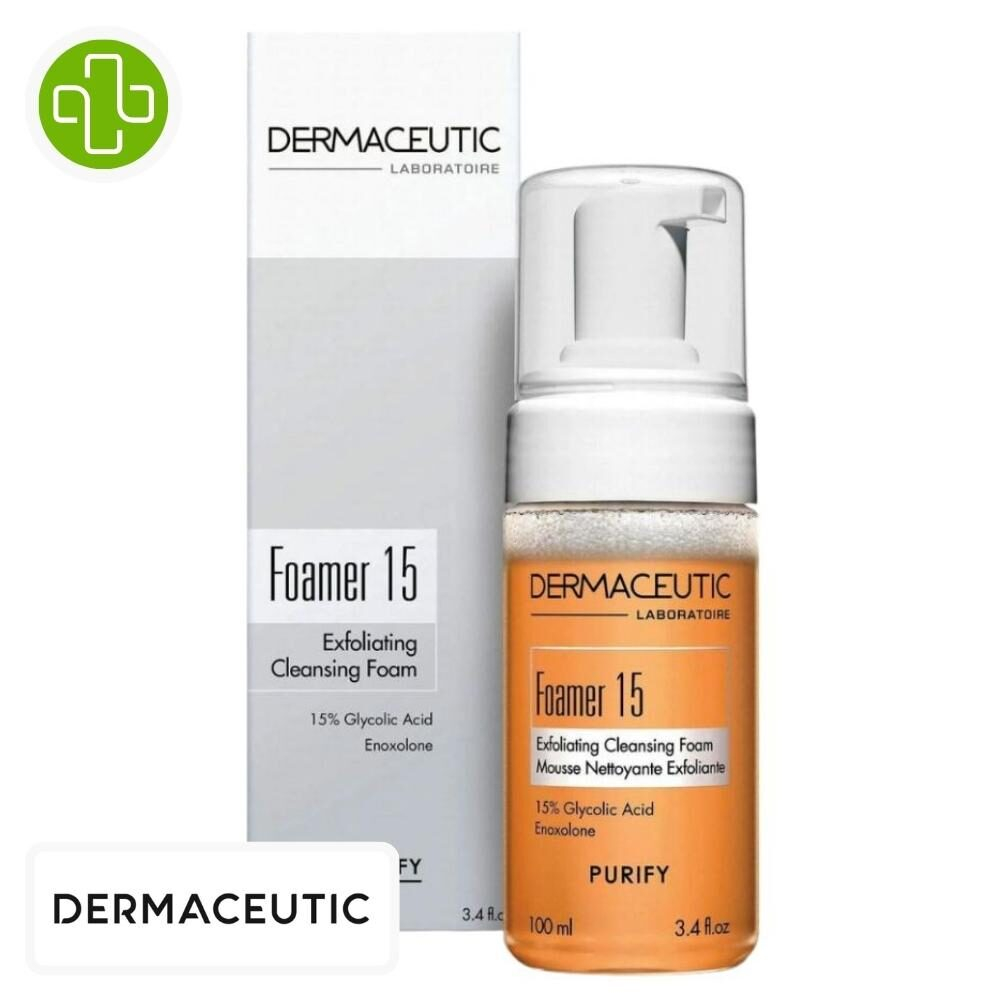 Dermaceutic Purify Foamer 15 Mousse Nettoyante Exfoliante Intense 100ml