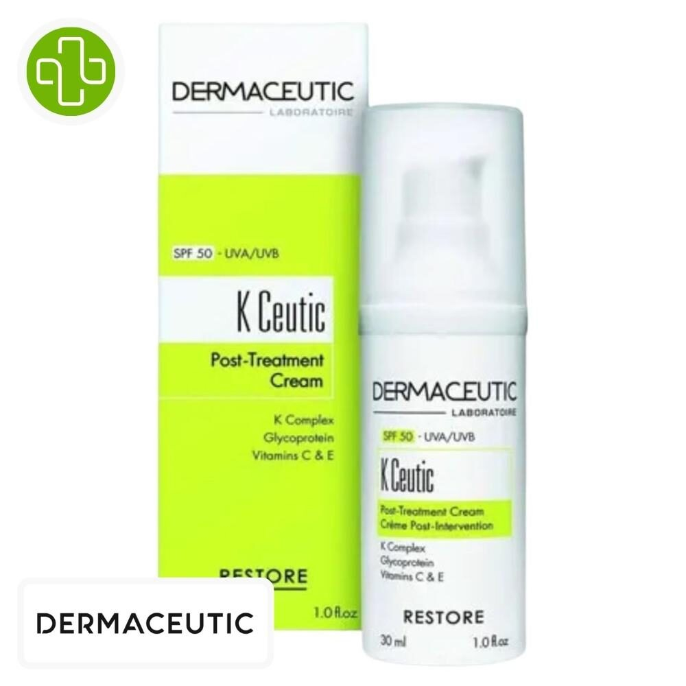 Dermaceutic Restore K Ceutic Creme Post Traitement Spf50 30ml