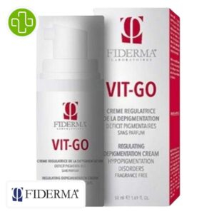 Fiderma Vit Go Creme Regulatrice De La Depigmentation 50ml