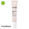 Produit de la marque Filorga Oxygen-Glow Eyes Soin Super-Lissant Éclat Défatigue - Hydrate - Détoxifie - 15ml sur un fond blanc avec un logo Parachezvous et celui de de la marque Filorga