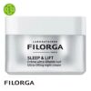 Produit de la marque Filorga Sleep & Lift Crème Ultra-Liftante Nuit - 50ml sur un fond blanc avec un logo Parachezvous et celui de de la marque Filorga