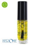 Produit de la marque Herôme SOS Ongles Abîmés Finis les Ongles Endommagés - 7ml sur un fond blanc avec un logo Parachezvous et celui de de la marque Herôme