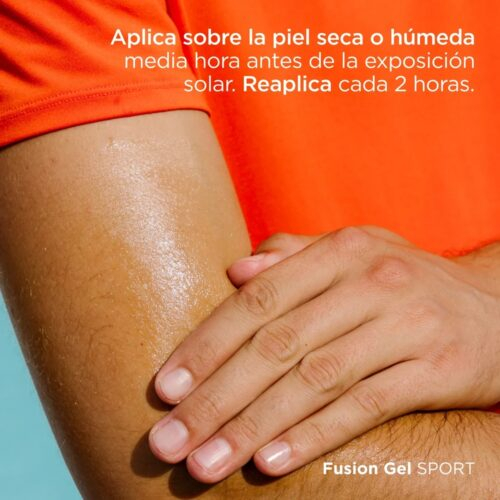 Isdin Fotoprotector Fusion Gel Sport Slaire Wet Skin Spf50 100ml 3