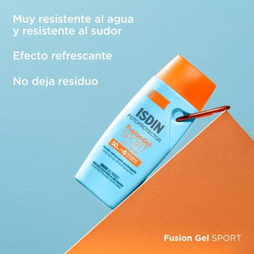 Isdin Fotoprotector Fusion Gel Sport Slaire Wet Skin Spf50 100ml 6