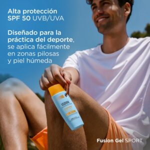 Isdin Fotoprotector Fusion Gel Sport Slaire Wet Skin Spf50 100ml 7