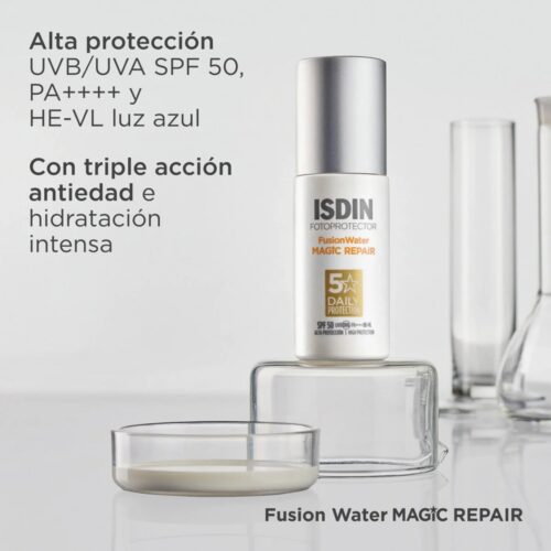 Isdin Fotoprotector Fusion Water Magic Repair Solaire Invisible Spf50 50ml 9