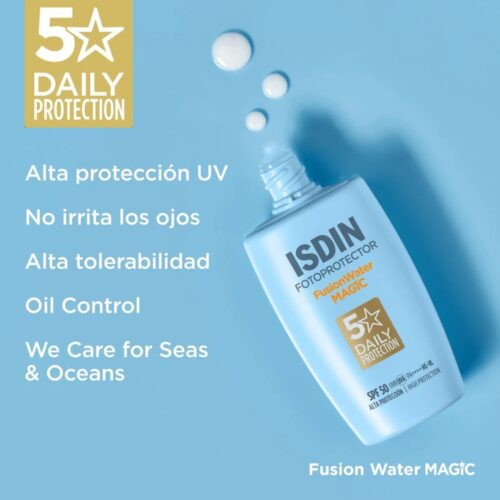 Isdin Fotoprotector Fusion Water Magic Solaire Invisible Spf50 50ml 7