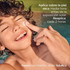 Isdin Fotoprotector Pediatrics Fusion Fluid Mineral Baby Solaire Invisible Spf50 50ml Destockage 2