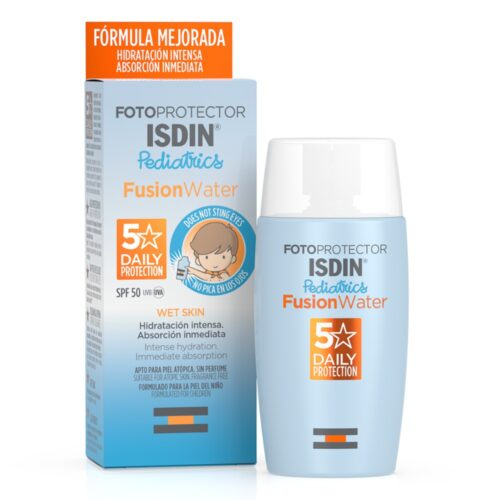 Isdin Fotoprotector Pediatrics Fusion Water Spf50 50ml 3