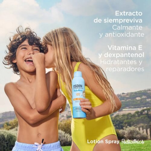 Isdin Fotoprotector Pediatrics Lotion Spray Solaire Spf50 250ml Destockage 2