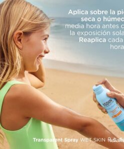 Isdin Fotoprotector Pediatrics Spray Wet Skin Solaire Spf50 250ml Destockage 3