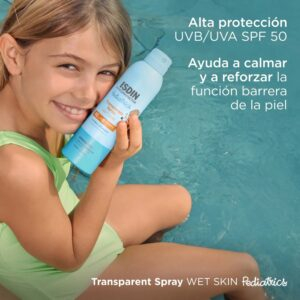 Isdin Fotoprotector Pediatrics Spray Wet Skin Solaire Spf50 250ml Destockage 7
