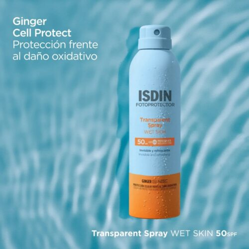 Isdin Fotoprotector Spray Wet Skin Solaire Spf50 250ml Destockage 2