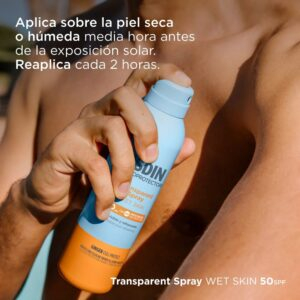 Isdin Fotoprotector Spray Wet Skin Solaire Spf50 250ml Destockage 3
