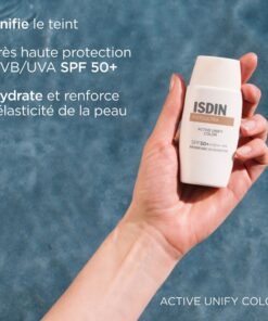 Isdin Fotoultra 100 Active Unify Color Solaire Teinte Depigmentant Spf50 50ml 6
