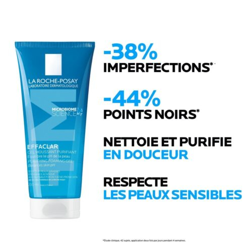 La Roche Posay Effaclar M Gel Moussant Purifiant 200ml 100ml Offert 10