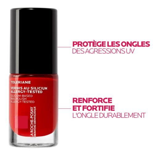 La Roche Posay Toleriane Vernis A Ongles Au Silicium Rouge Parfait 6ml 2