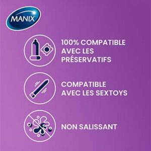 Manix Gel De Massage Stimulant Sensations Intenses Effet Chauffant 200ml 6