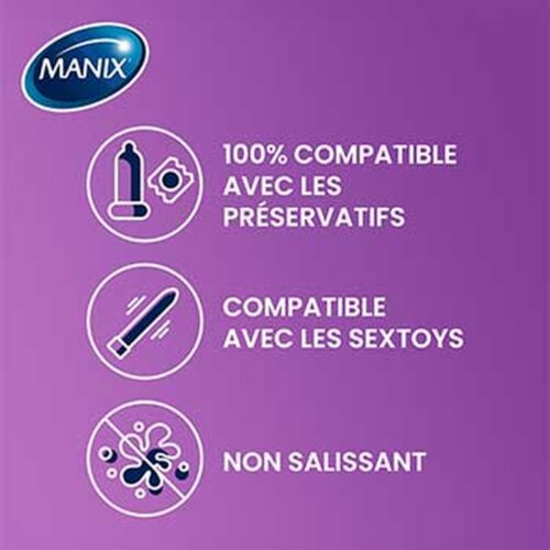 Manix Gel De Massage Stimulant Sensations Intenses Effet Chauffant 200ml 6