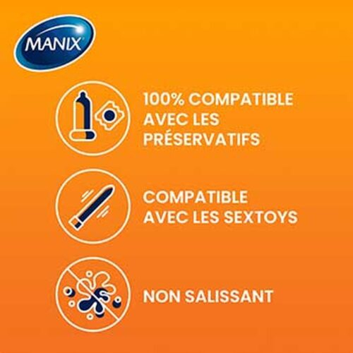 Manix Gel Lubrifiant Effect Effet Chauffant Stimulant 80ml 6