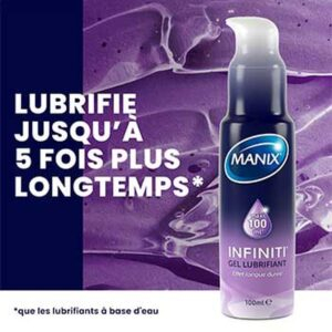 Manix Gel Lubrifiant Infiniti Longue Duree 100ml 5