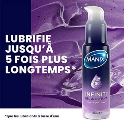 Manix Gel Lubrifiant Infiniti Longue Duree 100ml 5