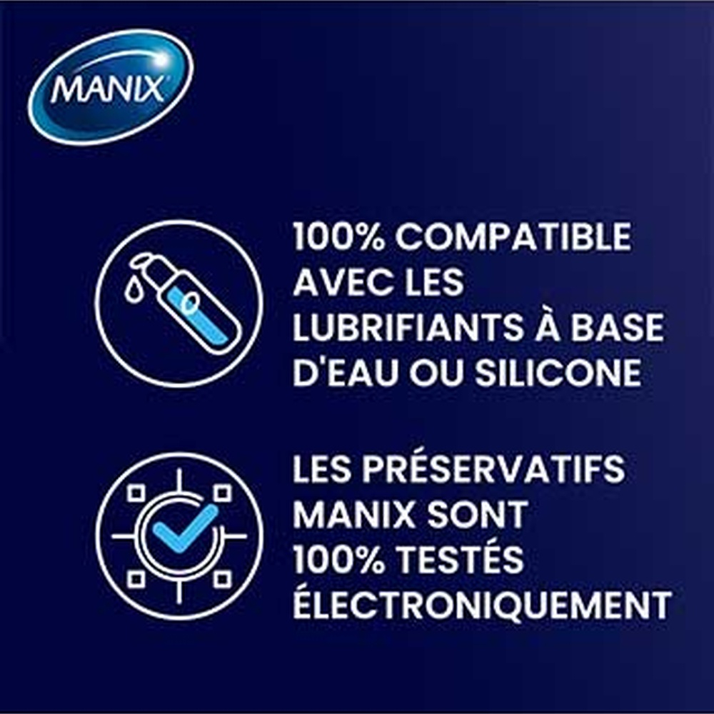 MANIX - Préservatif Contact Plus (Sensations Intactes) - 10u - Image 3
