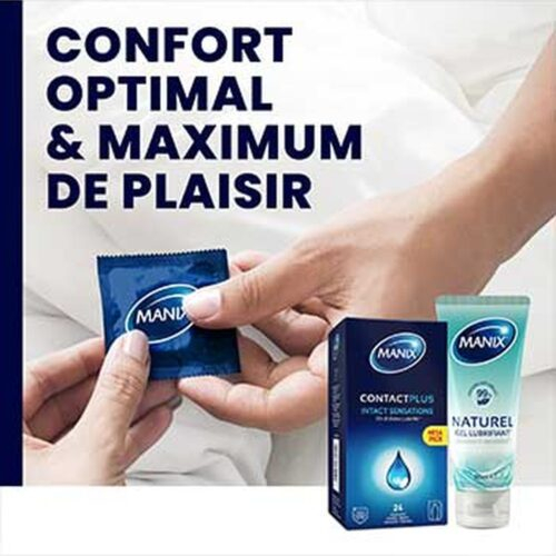Manix Preservatif Contact Plus Sensations Intactes 10u 4