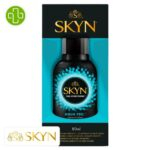 Produit de la marque Manix Skyn Aqua Feel Lubrifiant Hydratation & Douceur à Base d'Eau - 80ml sur un fond blanc avec un logo Parachezvous et celui de de la marque Skyn