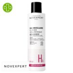Produit de la marque Novexpert Ha Eau Micellaire Démaquillante Acide Hyaluronique Revitalisante - 200ml sur un fond blanc avec un logo Parachezvous et celui de de la marque Novexpert