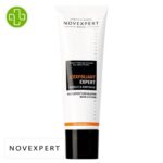 Produit de la marque Novexpert Vc Exfoliant Expert Gommage Lissant Teint Éclatant - 50ml sur un fond blanc avec un logo Parachezvous et celui de de la marque Novexpert