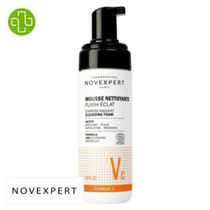 Novexpert Vc Vitamine C Mousse Nettoyante Flash Eclat 150ml