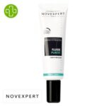 Produit de la marque Novexpert Zn Fluide Pureté Purifiant Anti-Imperfections - 30ml sur un fond blanc avec un logo Parachezvous et celui de de la marque Novexpert