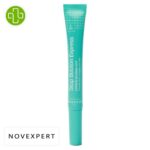 Produit de la marque Novexpert Zn Stop Boutons Express Anti-Imperfections - 7ml sur un fond blanc avec un logo Parachezvous et celui de de la marque Novexpert