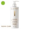 Produit de la marque Nuhanciam Soin Corps Extrême Unifiant Réparateur - 400ml sur un fond blanc avec un logo Parachezvous et celui de de la marque Nuhanciam