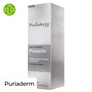 Puriaderm Puriactiv Lait Corporel Eclaircissant Intense Hydratant 150ml