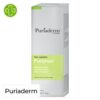 Produit de la marque Puriaderm Puriphan Shampooing Hydratant Intense - 200ml sur un fond blanc avec un logo Parachezvous et celui de de la marque Puriaderm